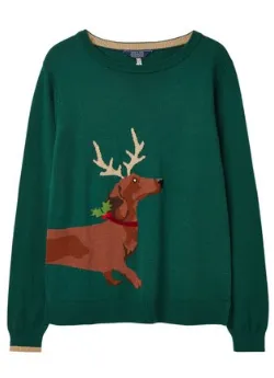 Dachshund Crew Neck Jumper