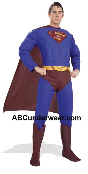 Deluxe Muscle Chest Superman Costume