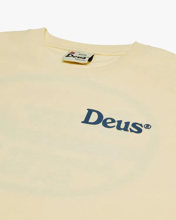 Deus Ex Machina Slow Burn T-Shirt - Bone White