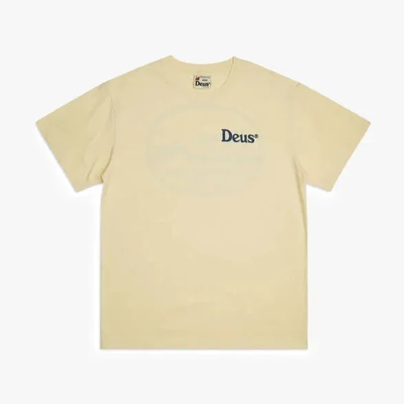 Deus Ex Machina Slow Burn T-Shirt - Bone White