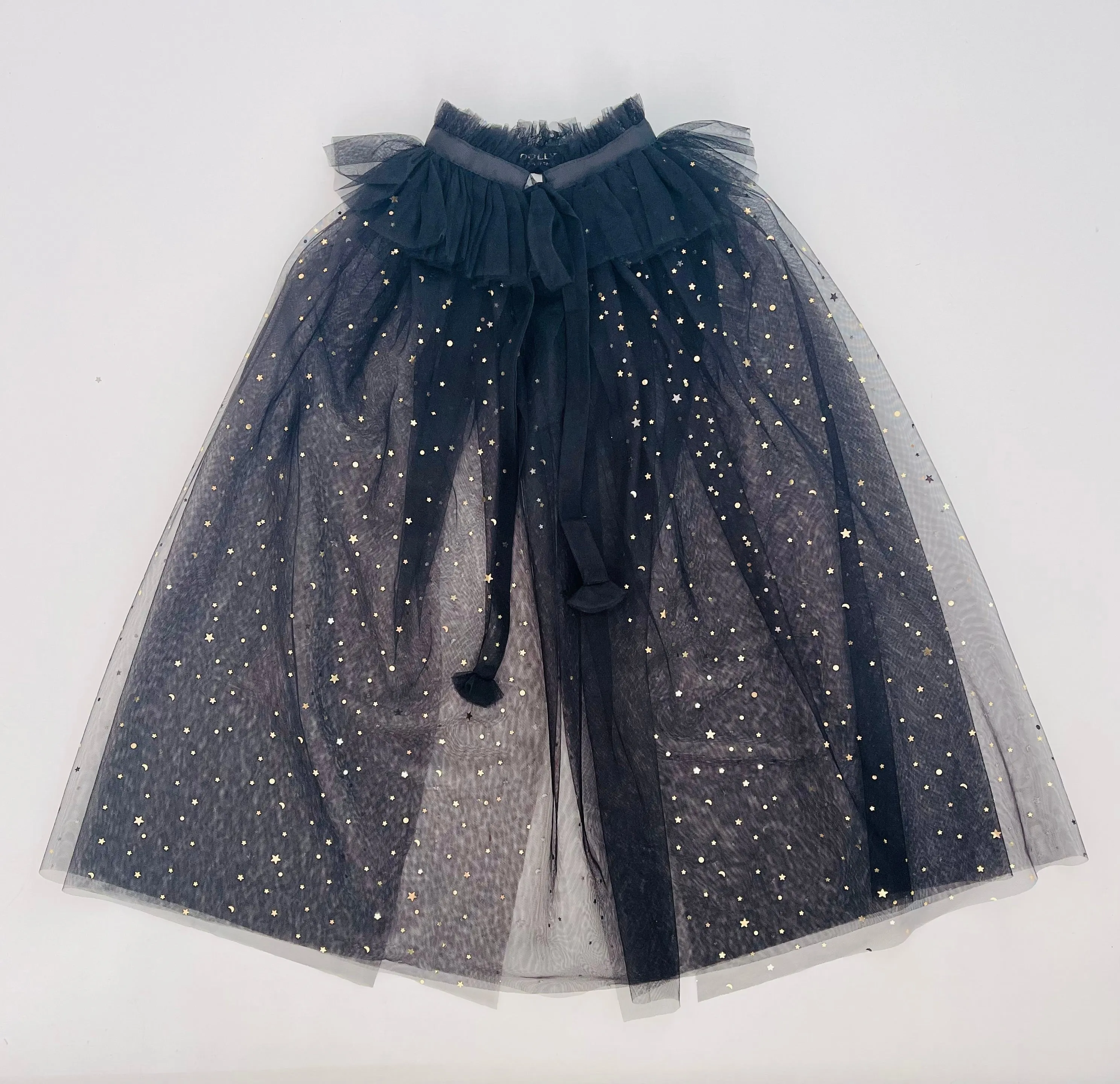 DOLLY® STARS & MOON ⭐️ 🌙 TULLE CAPE black