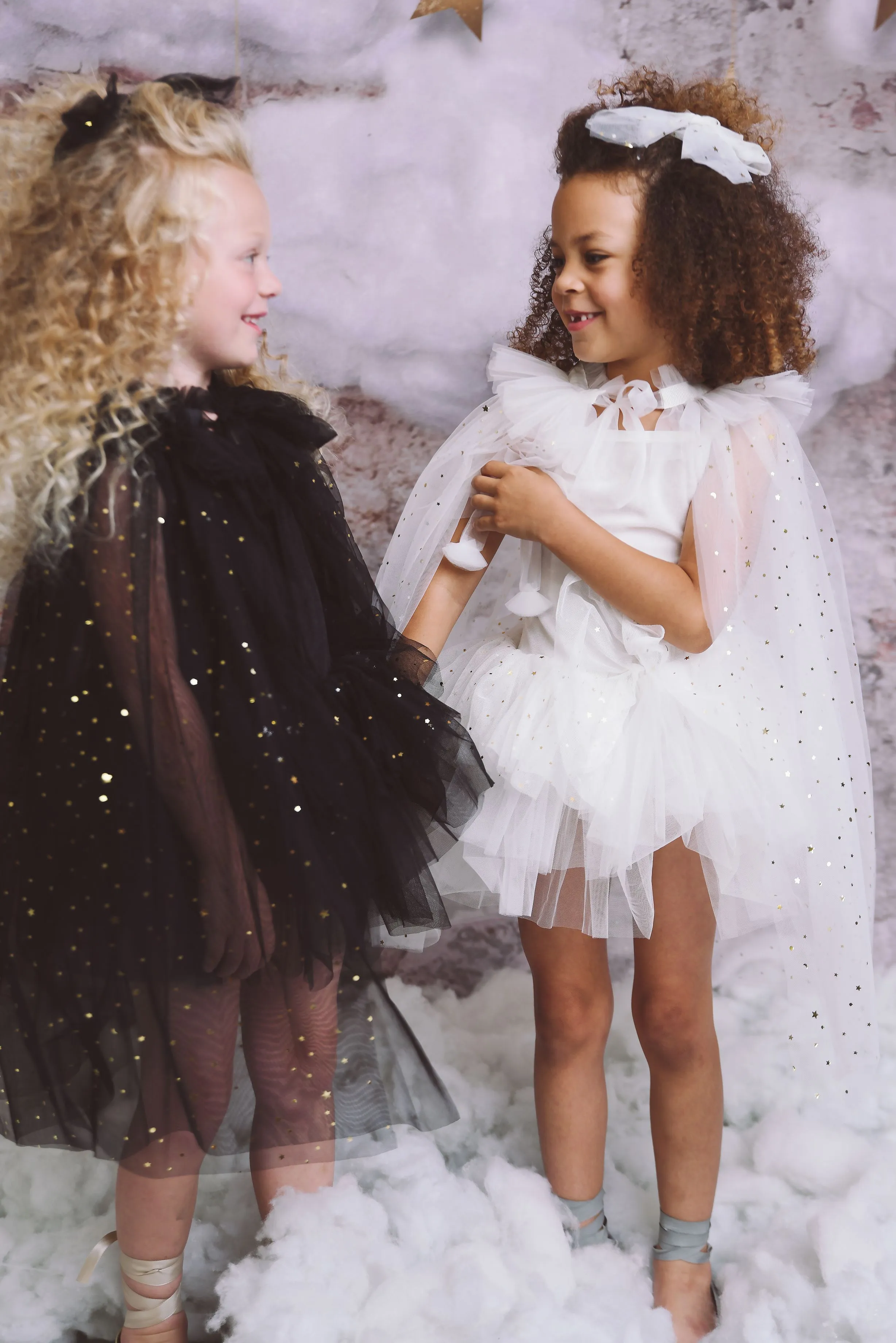 DOLLY® STARS & MOON ⭐️ 🌙 TULLE CAPE black