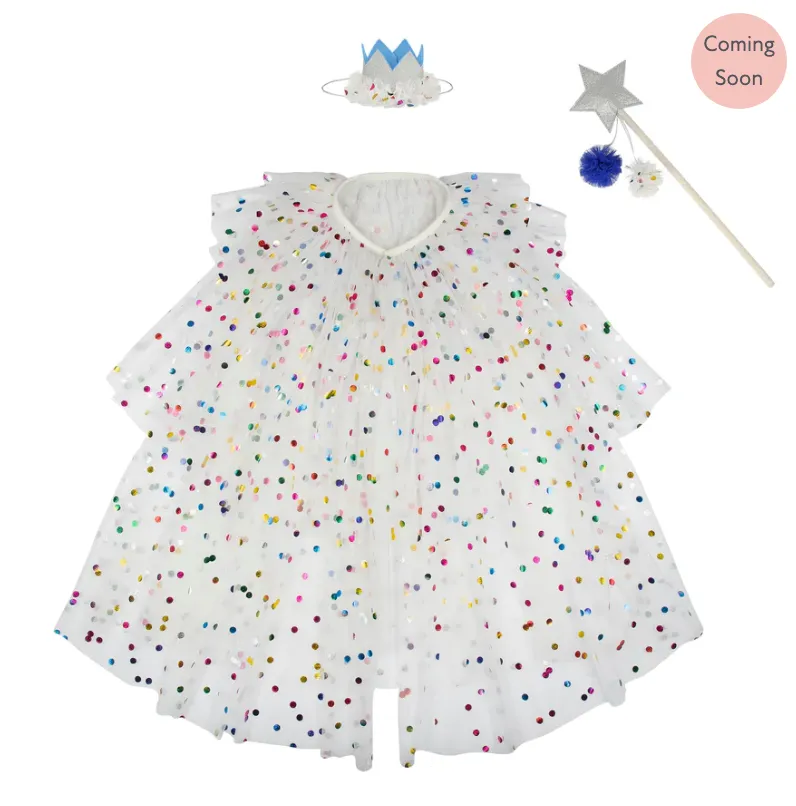 Dotty Collared Cape - Meri Meri