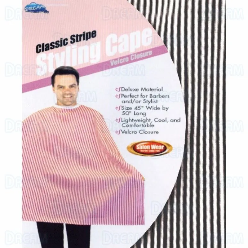 DREAM WORLD CLASSIC STRIPE STYLING CAPE