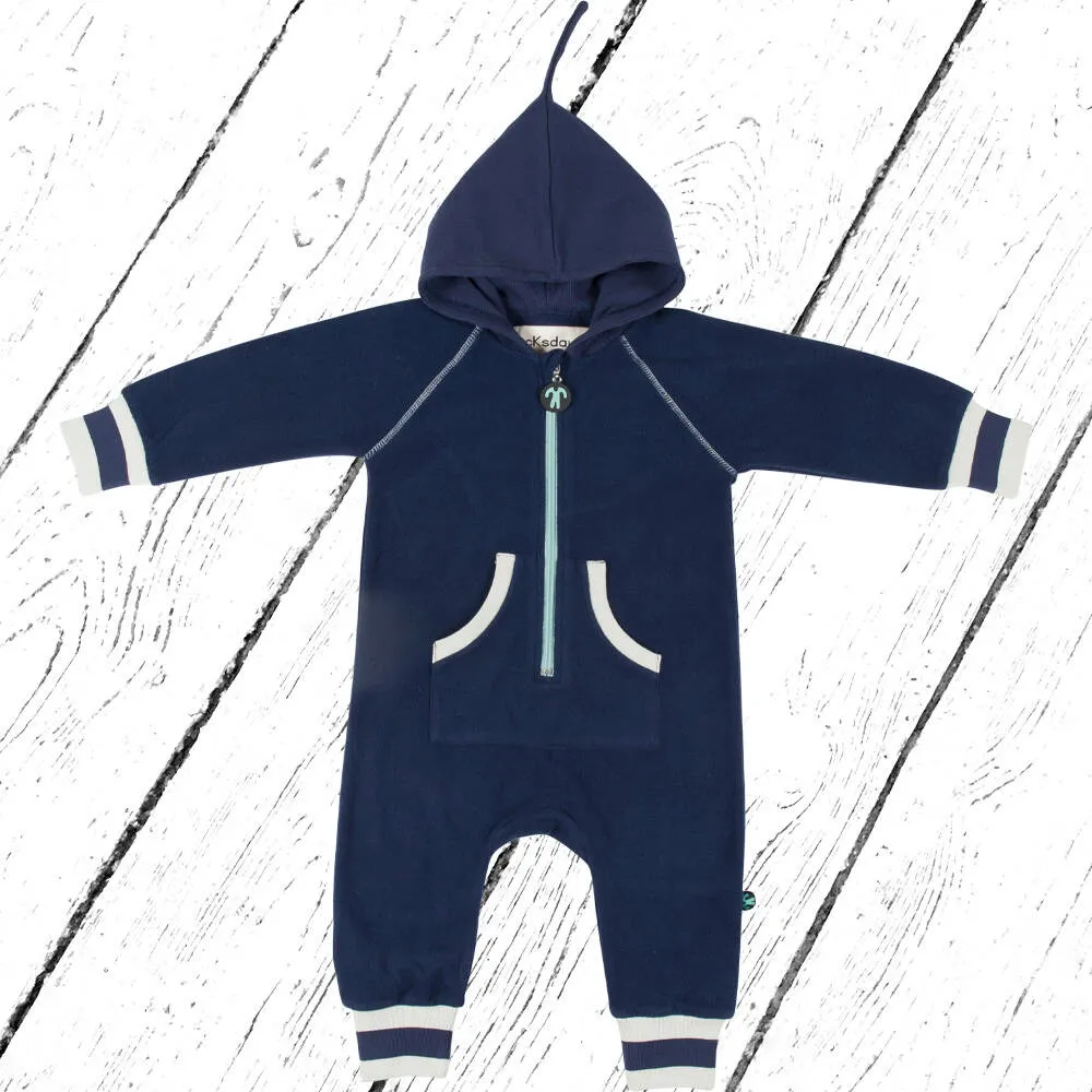 DucKsday Overall Fleece Suit Blue Mint