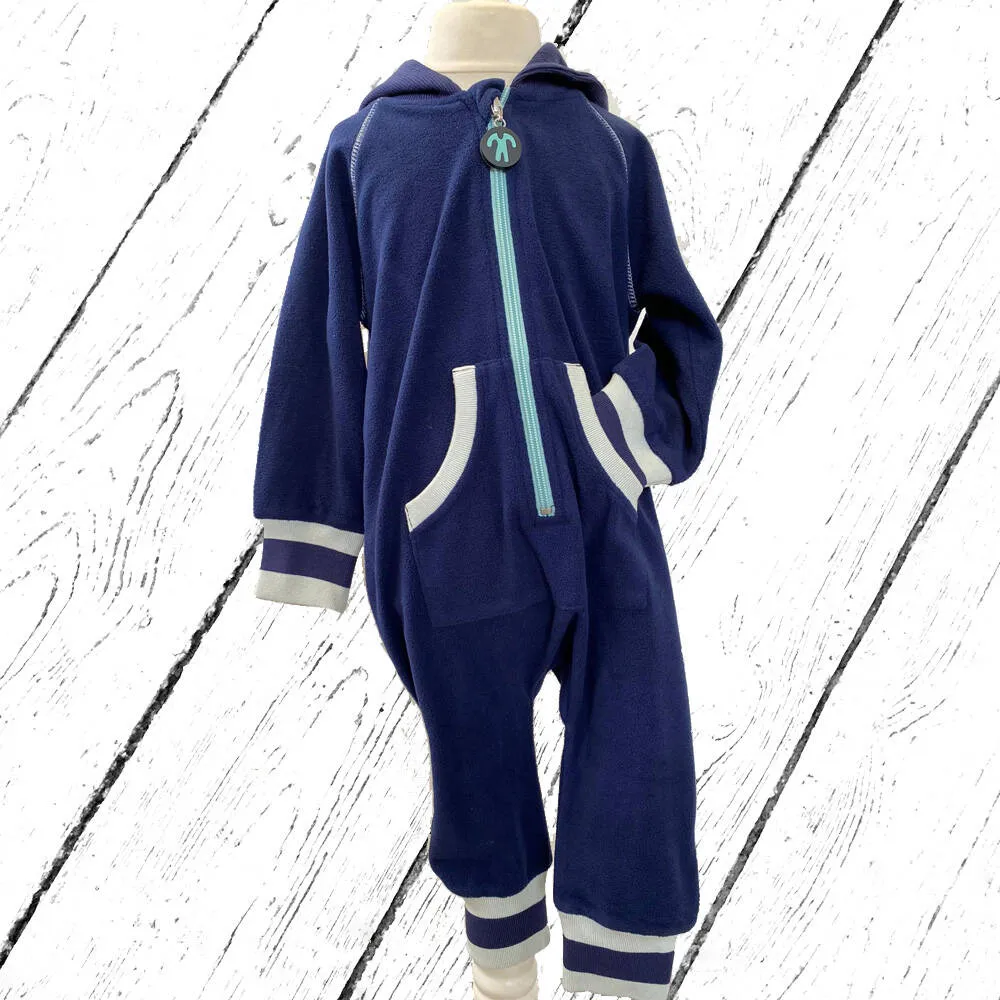 DucKsday Overall Fleece Suit Blue Mint