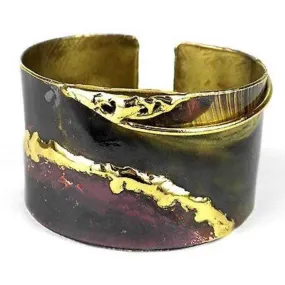 Earths Mantle Copper and Brass Cuff Brass Images