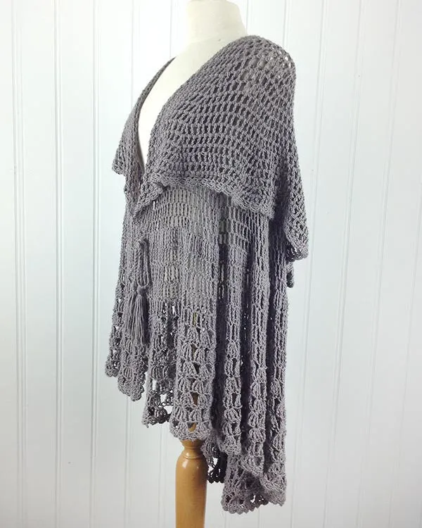 East Hampton Vintage Cape Crochet Pattern