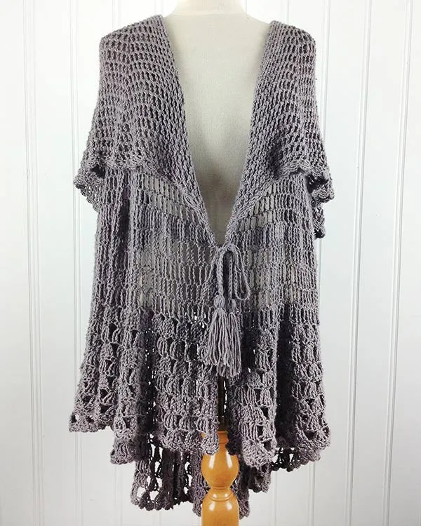 East Hampton Vintage Cape Crochet Pattern