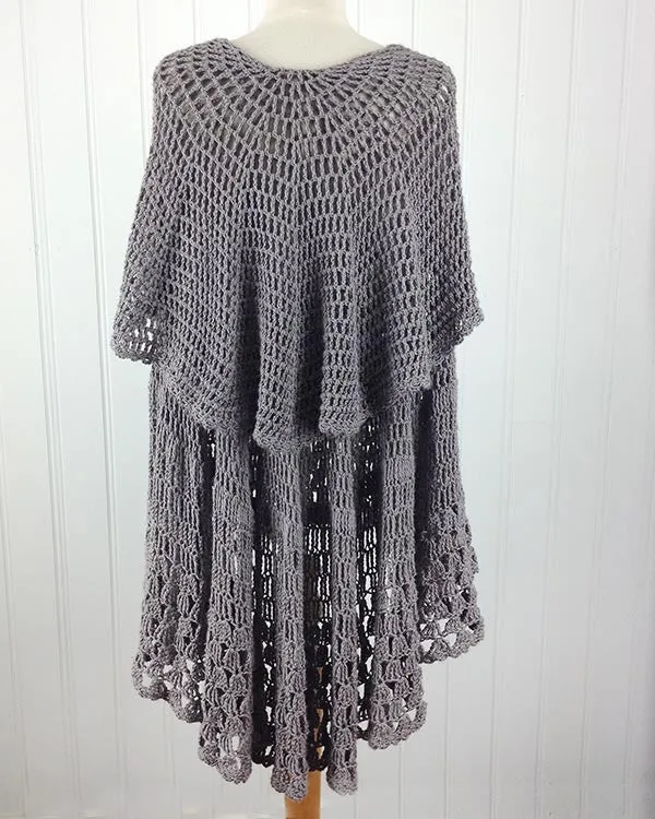 East Hampton Vintage Cape Crochet Pattern