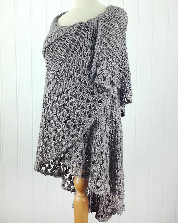 East Hampton Vintage Cape Crochet Pattern