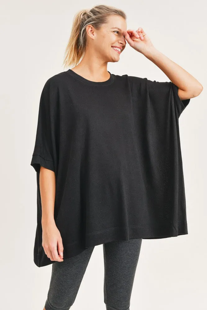 Easy Days Hi-Low Cape Shirt