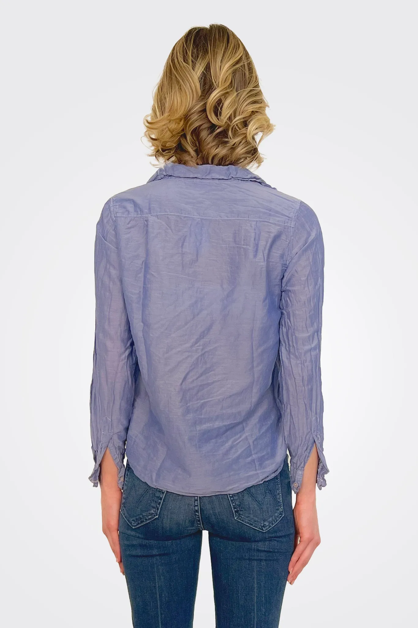 Eliza Shirt - Cape Blue