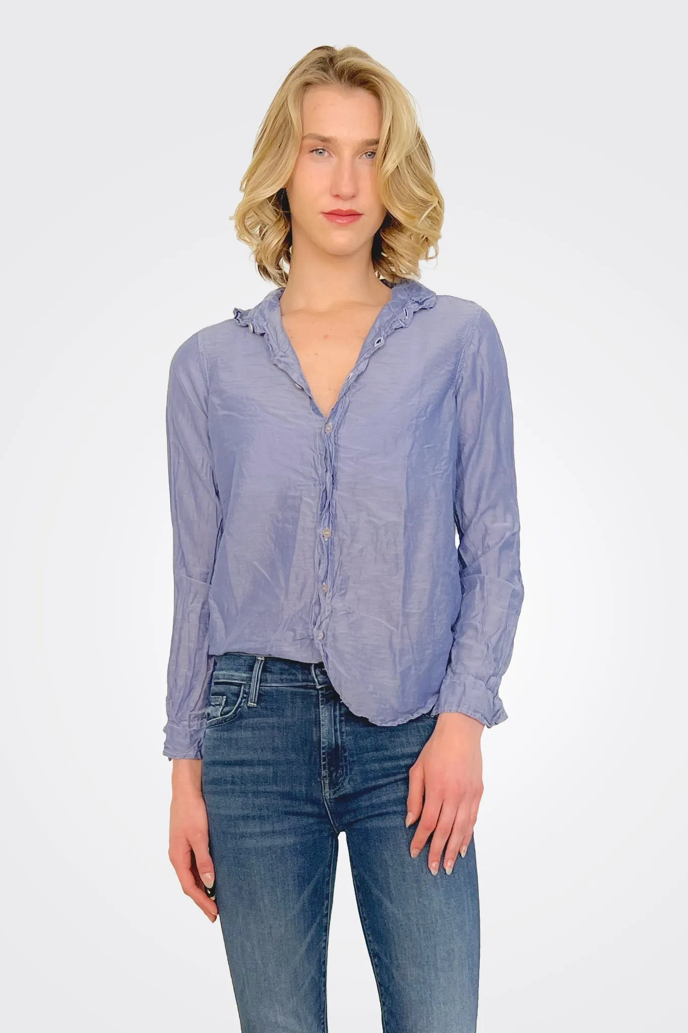 Eliza Shirt - Cape Blue