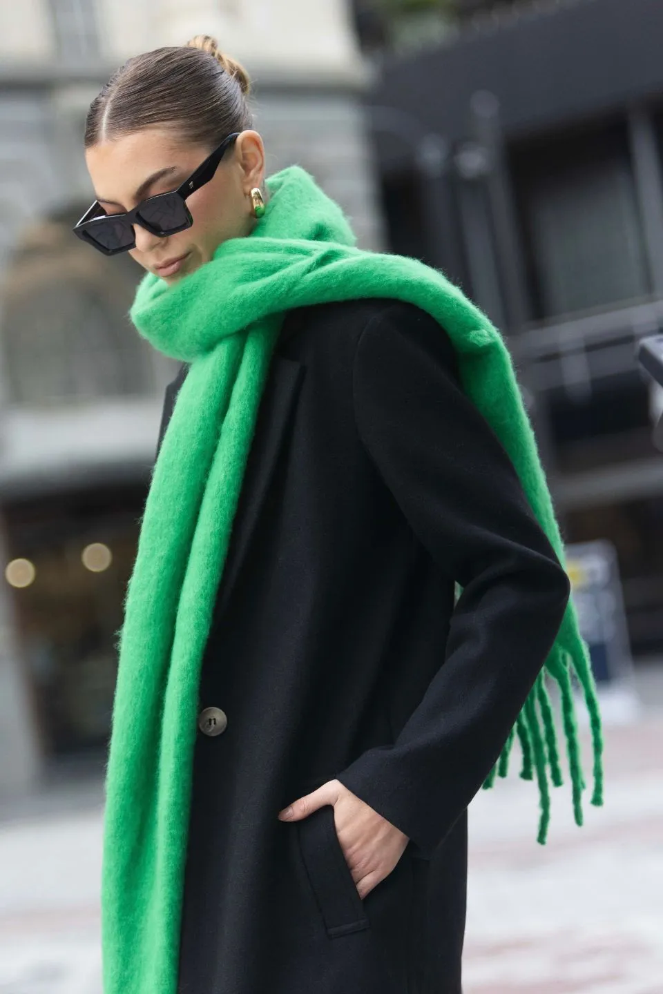 Elm Green Comfy Scarf