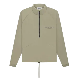 Fear Of God Essentials Half Zip Track Jacket 'Pistachio'