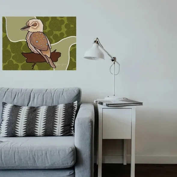 Fence/Wall Print - Laughing Kookaburra