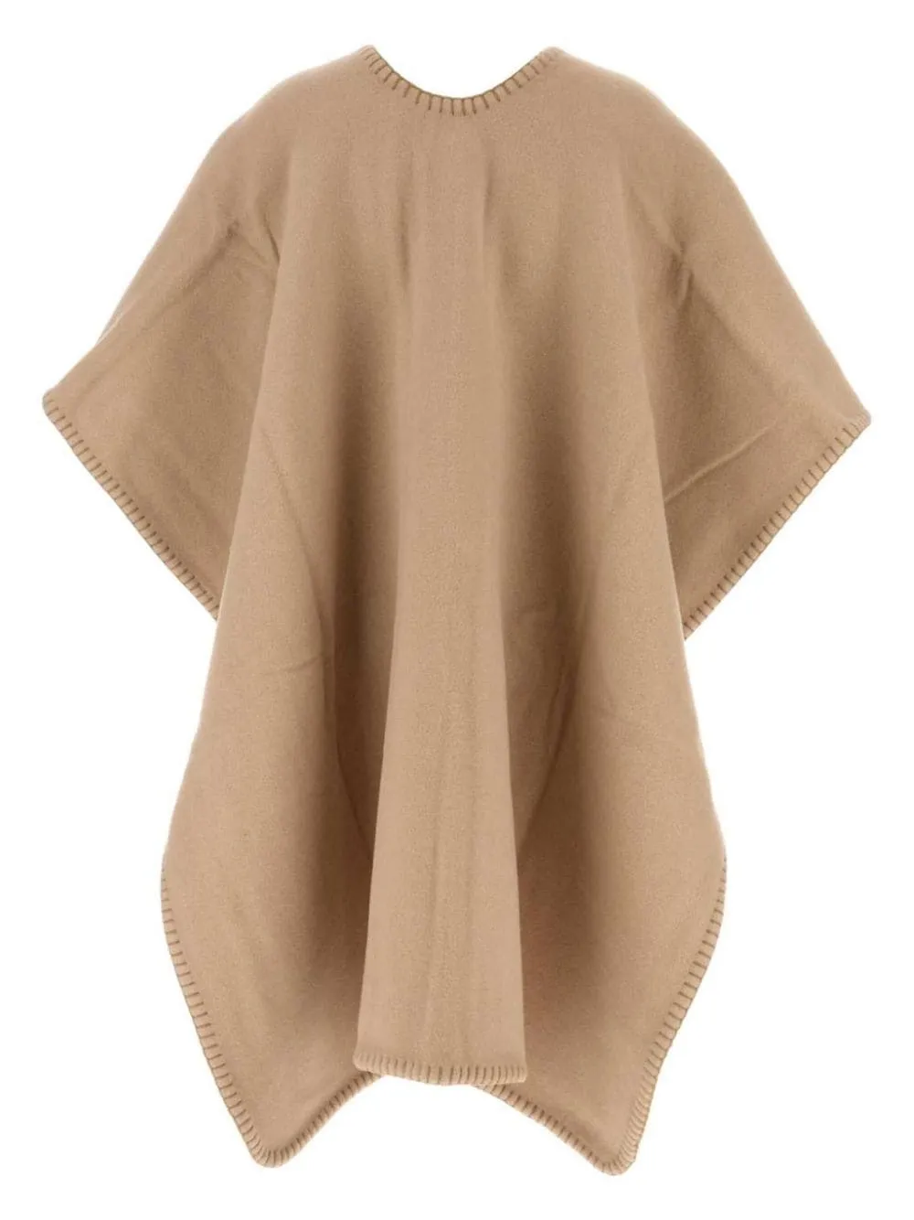 FENDI Luxury Wool-Cashmere Blend Cape