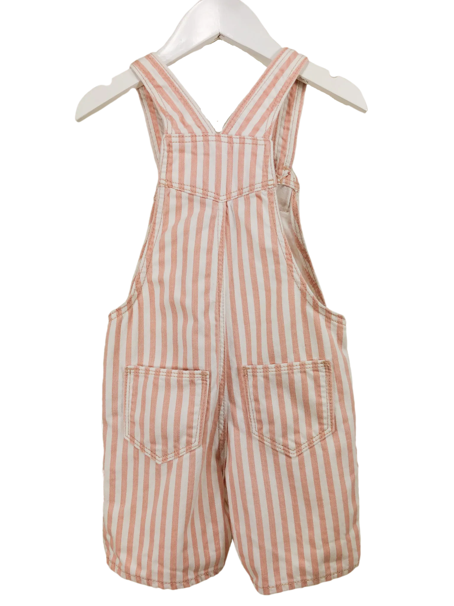 Gap Kids, Striped Overall Romper, Size 3