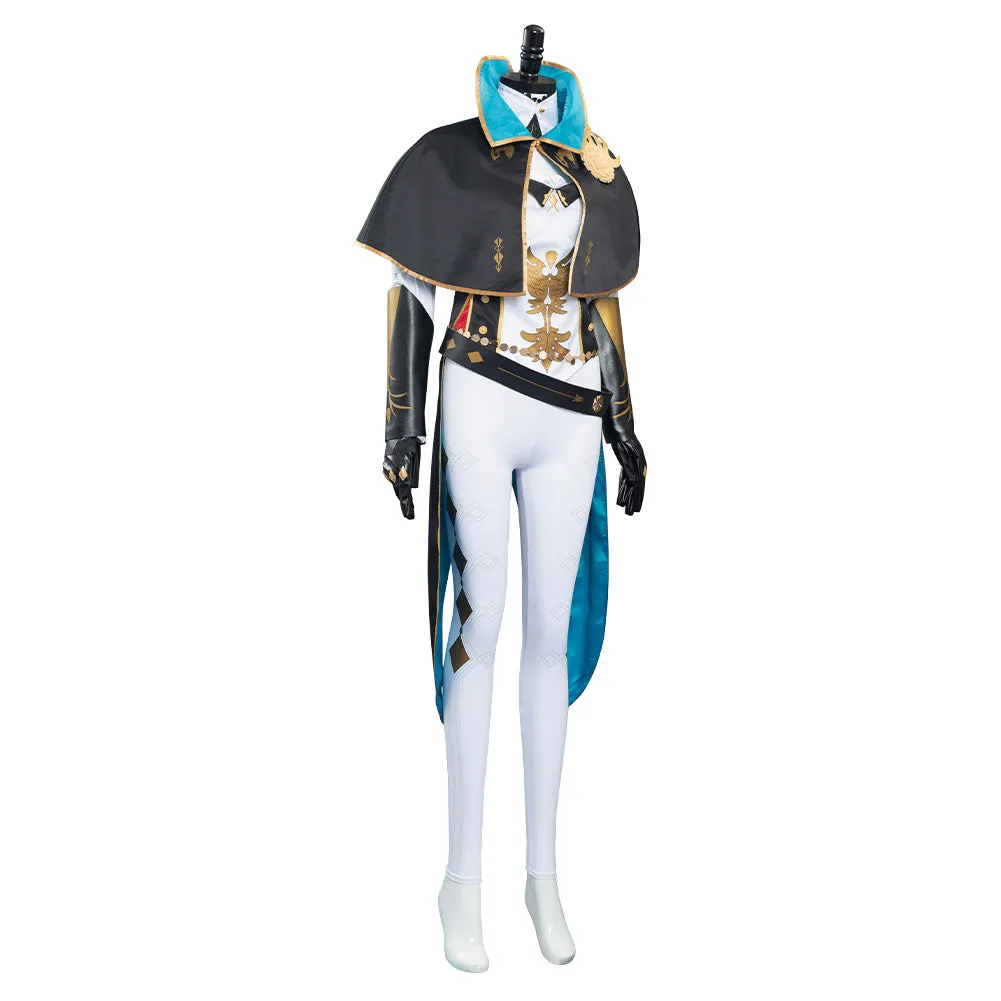 Genshin Impact Jean Gunnhildr Outfits Halloween Carnival Suit Cosplay Costume