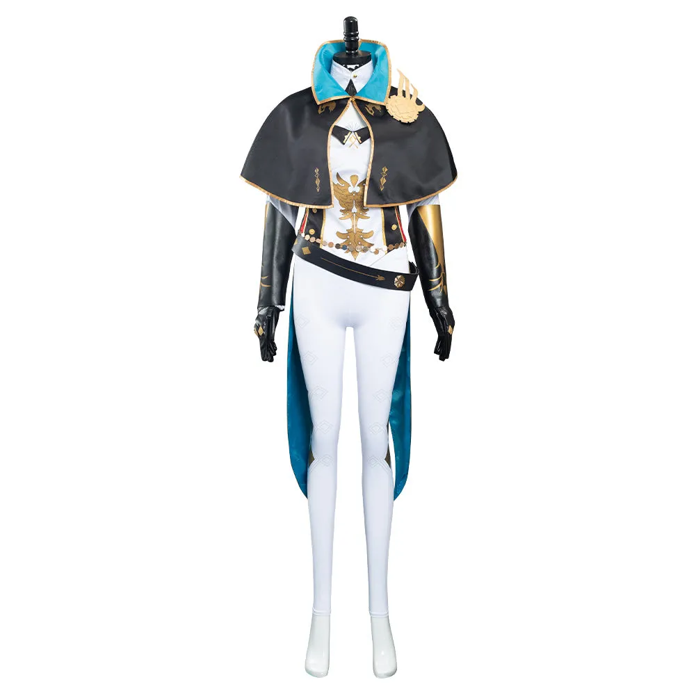 Genshin Impact Jean Gunnhildr Outfits Halloween Carnival Suit Cosplay Costume