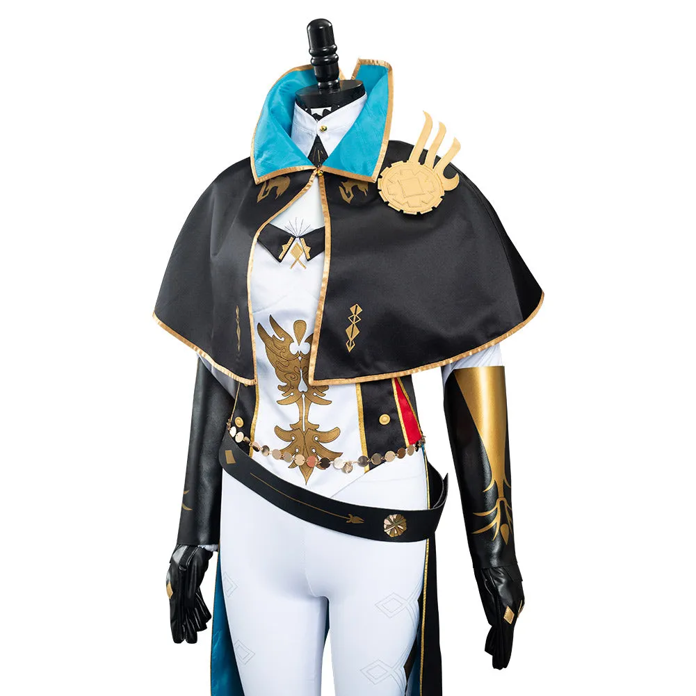 Genshin Impact Jean Gunnhildr Outfits Halloween Carnival Suit Cosplay Costume