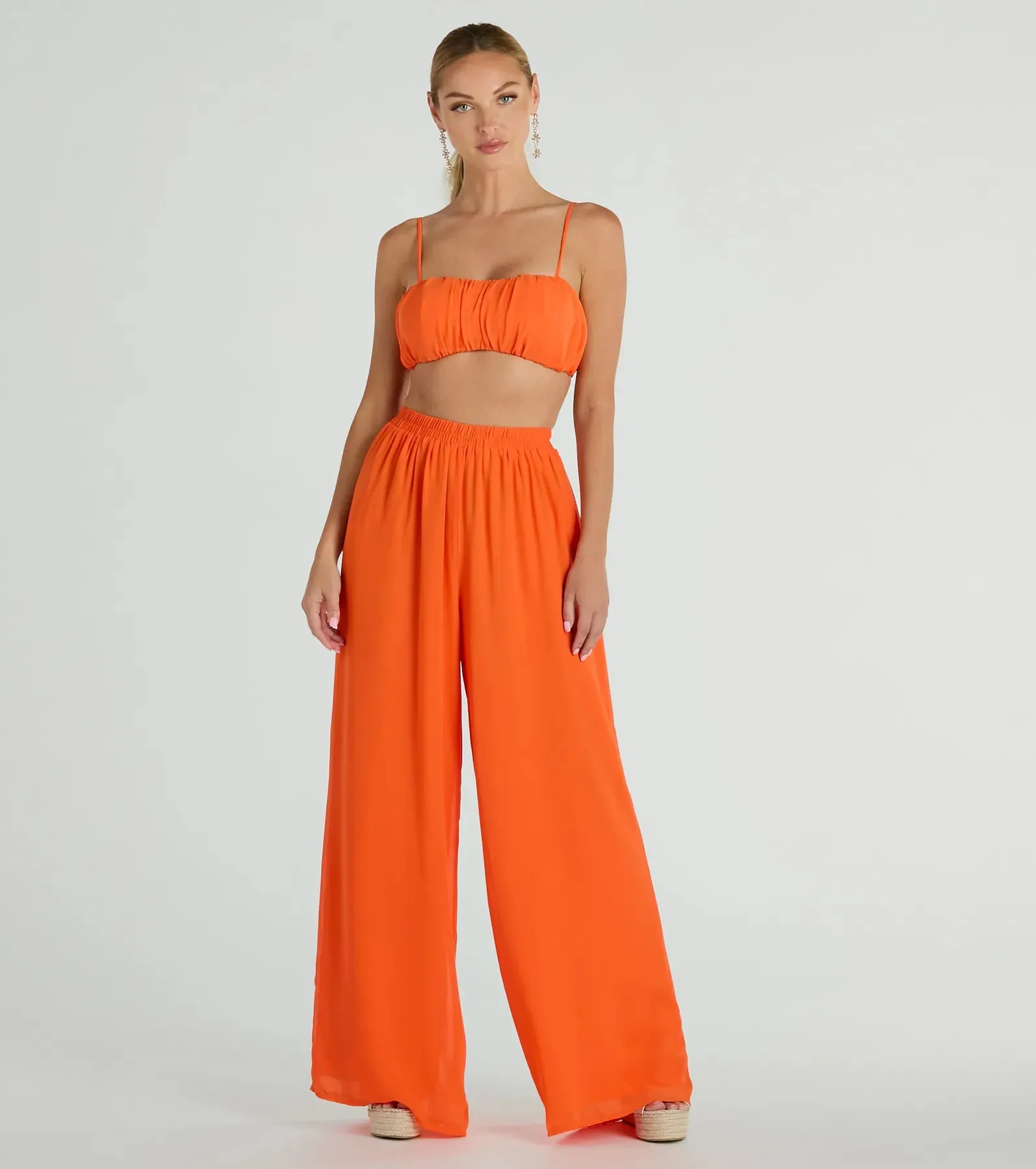 Gorgeous Allure Chiffon Palazzo Pants