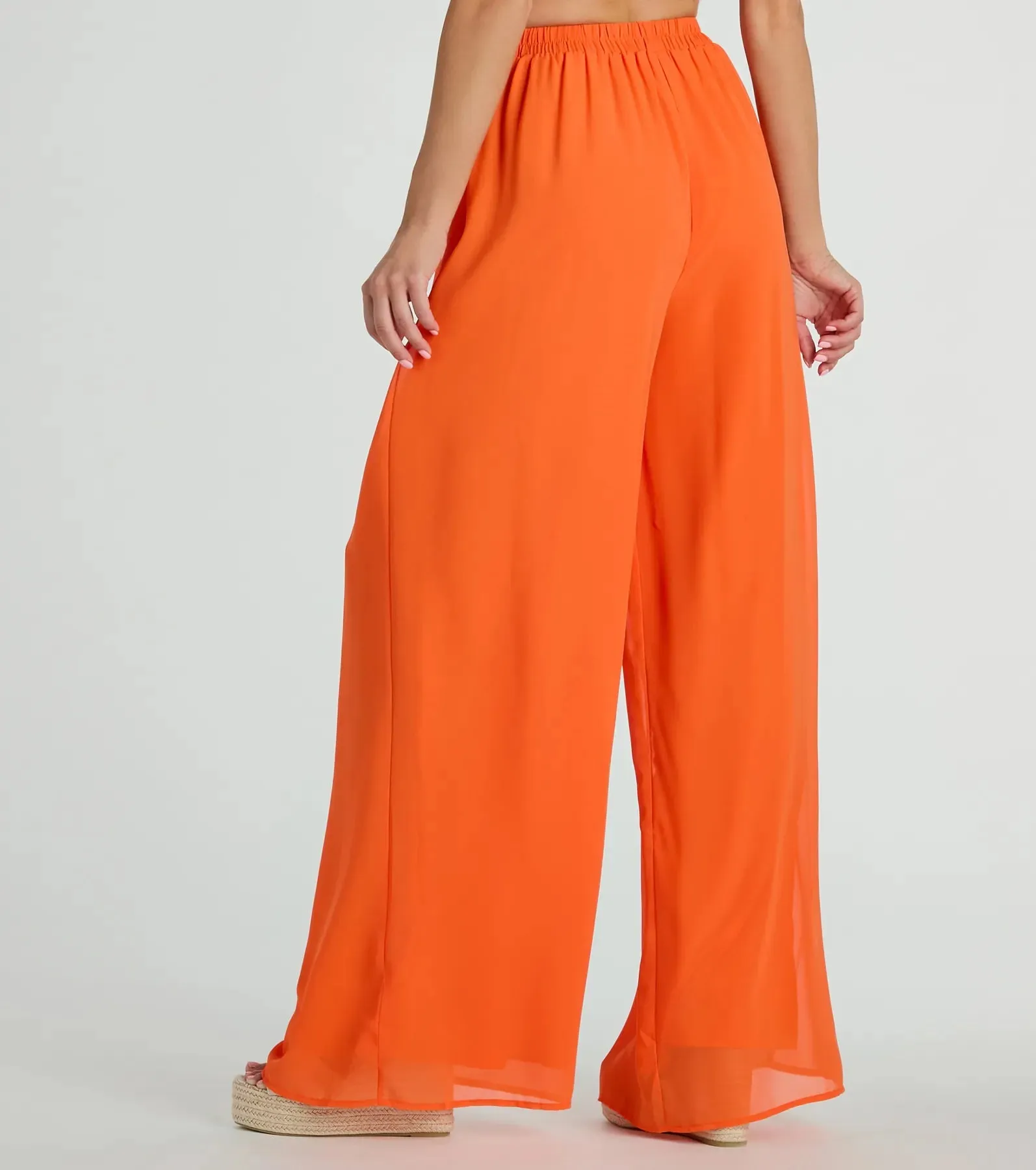 Gorgeous Allure Chiffon Palazzo Pants