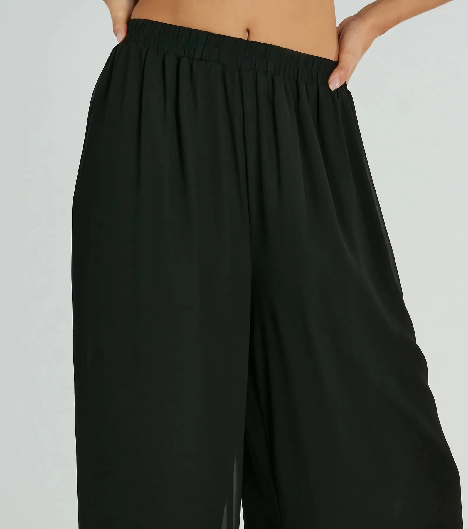 Gorgeous Allure Chiffon Palazzo Pants