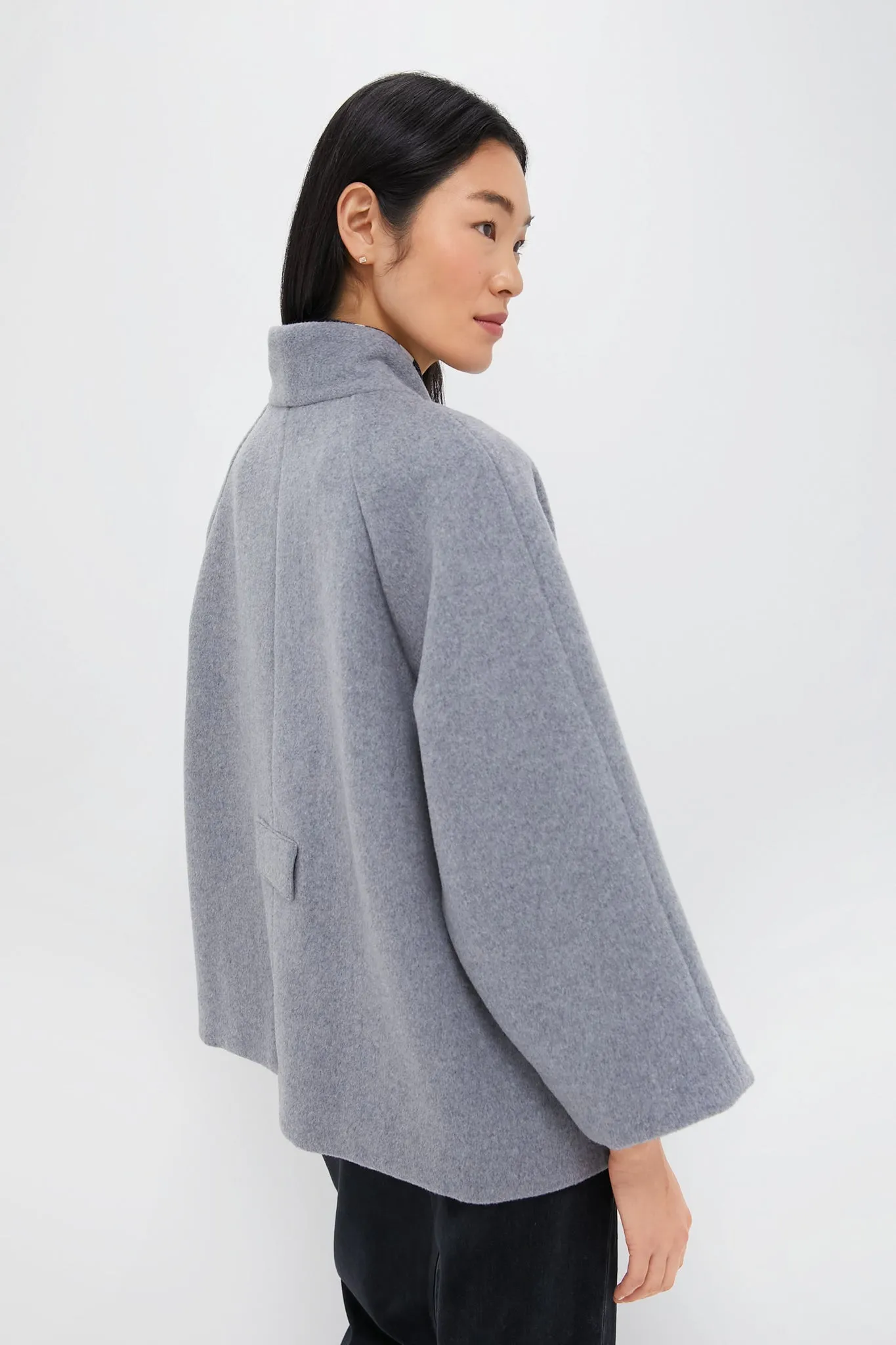 Gray Odelie Cape