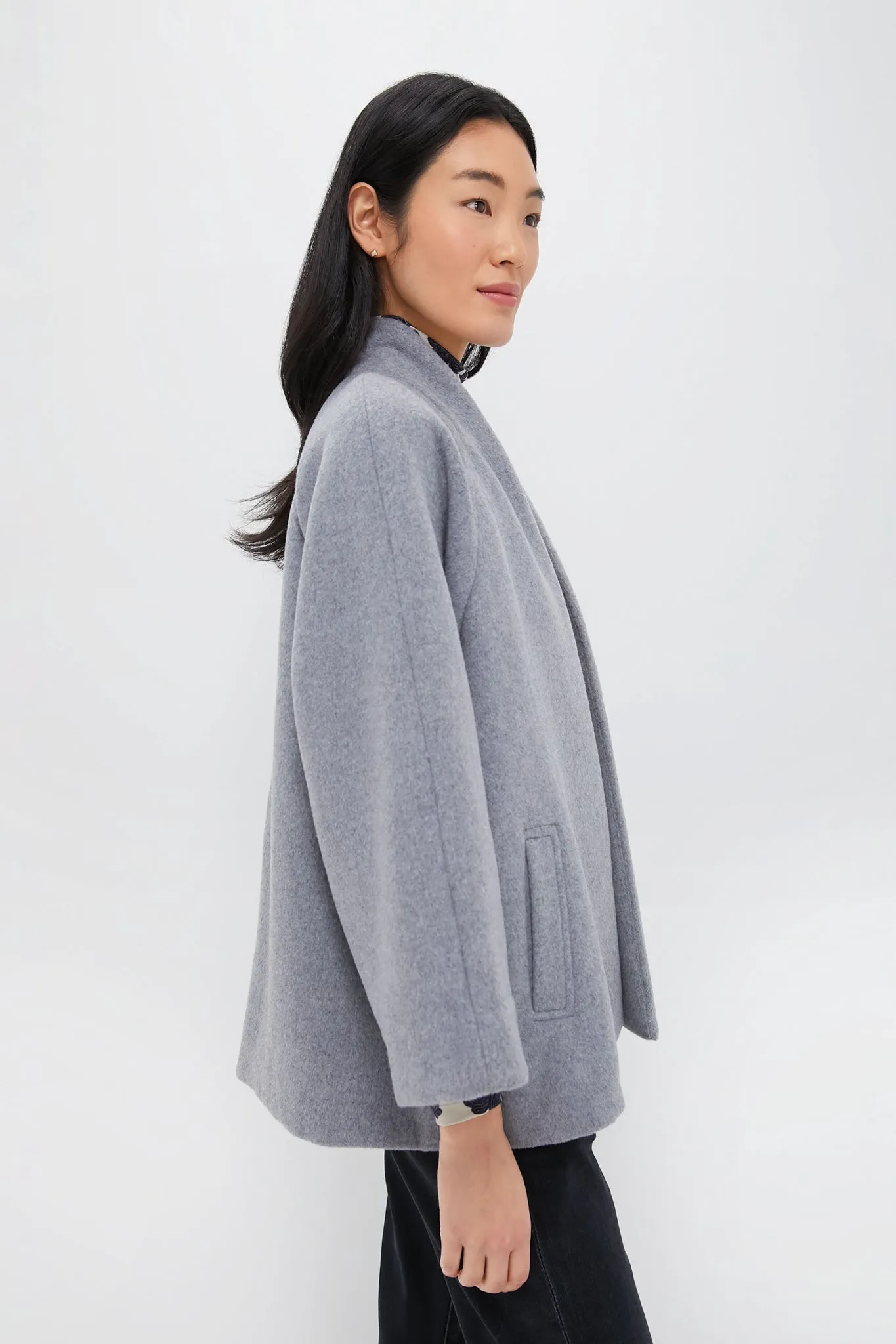 Gray Odelie Cape