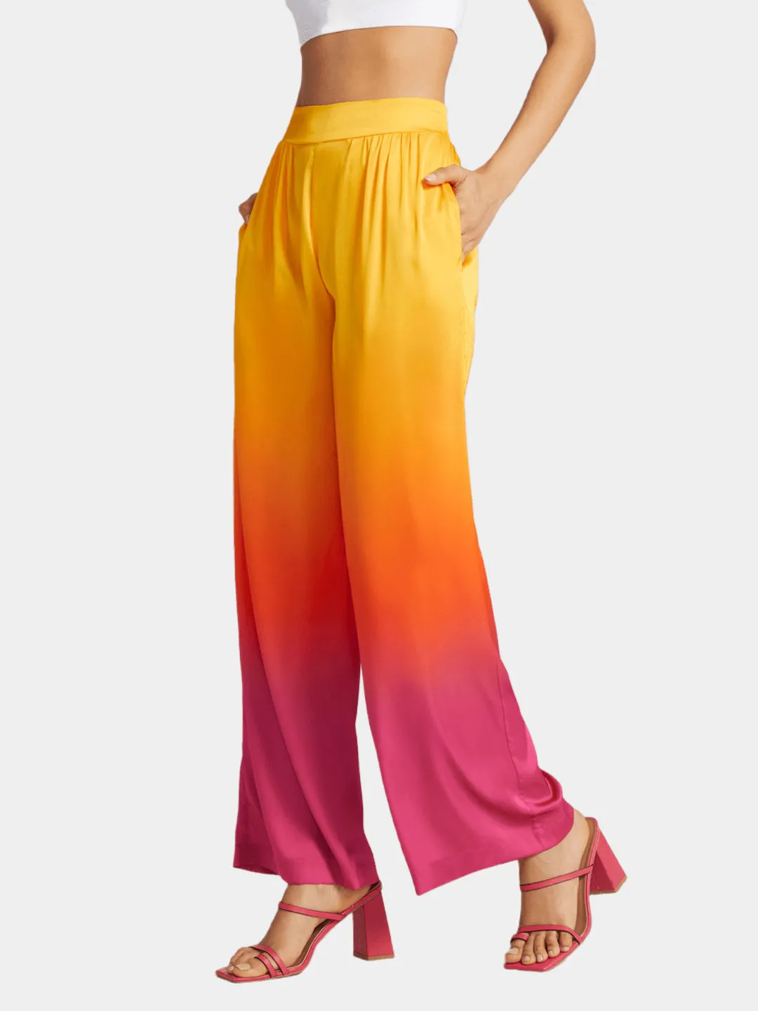 High Waist Ombre Pant