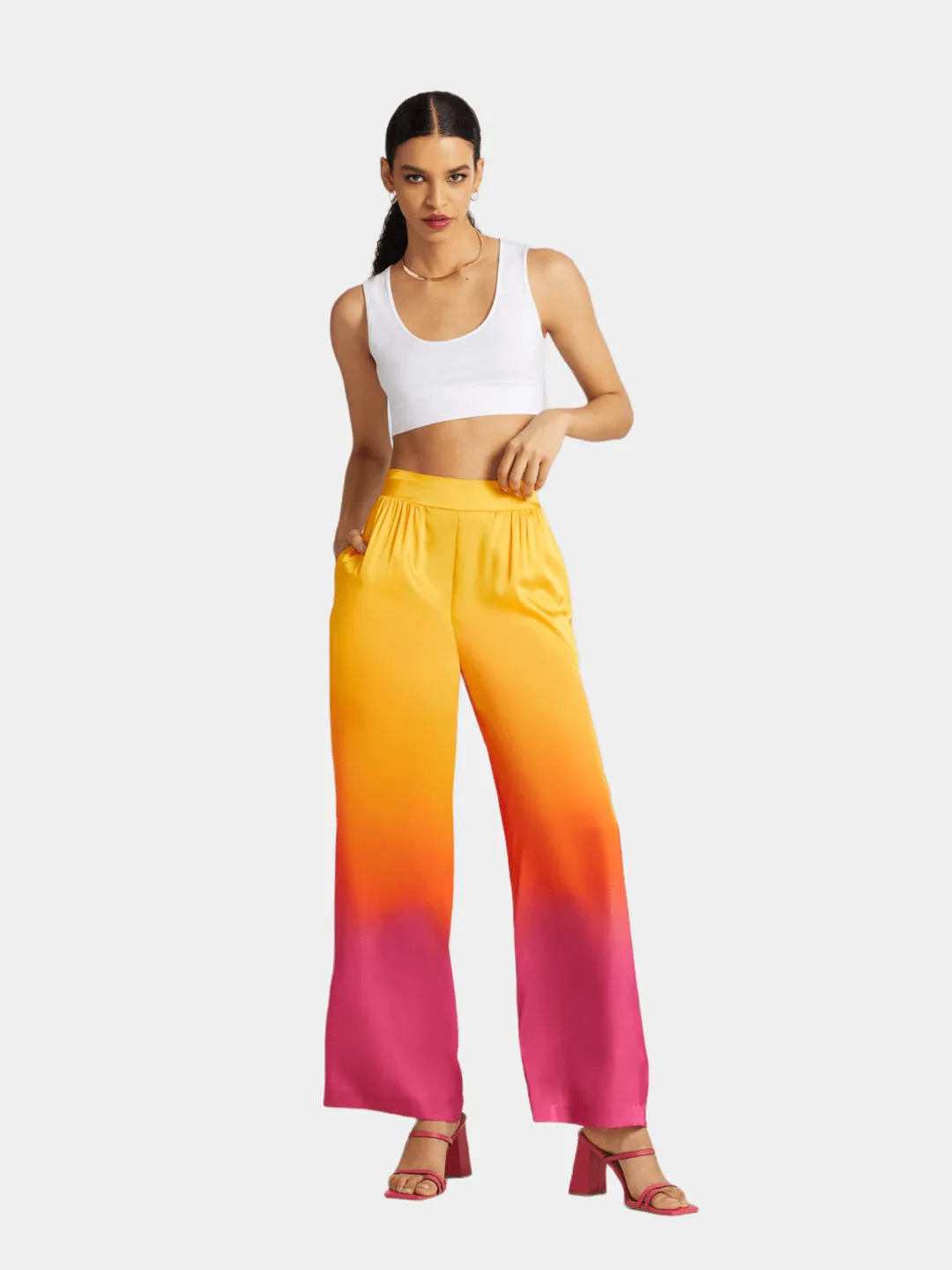 High Waist Ombre Pant