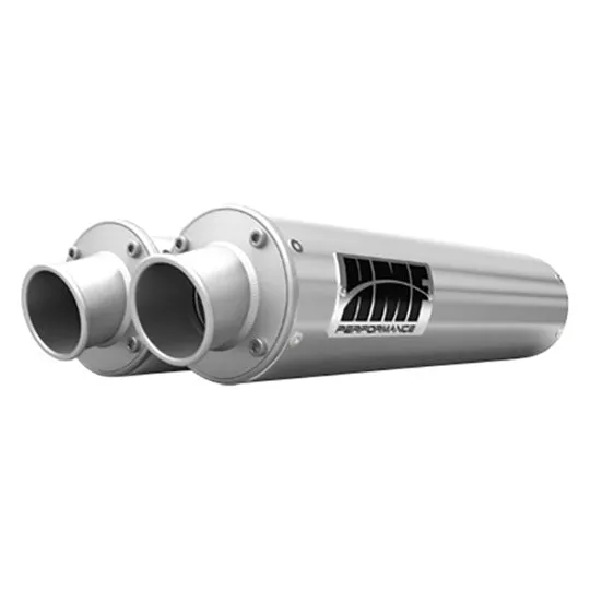 HMF Performance PERFORMANCE Series Slip-on Exhaust Fits Polaris - Center mount