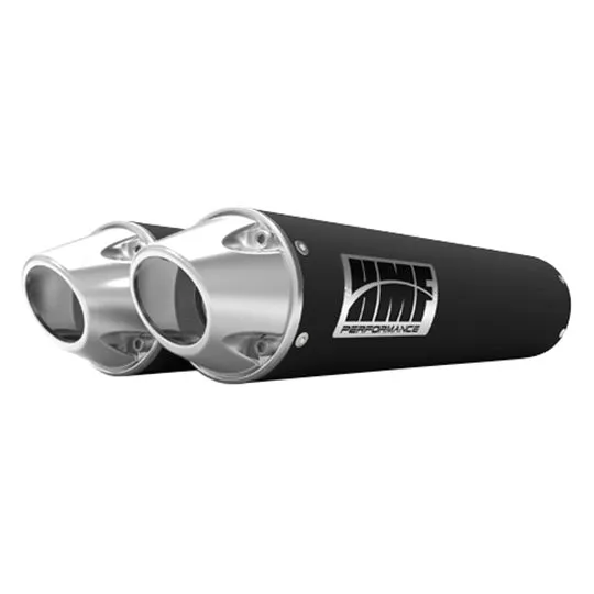 HMF Performance PERFORMANCE Series Slip-on Exhaust Fits Polaris - Center mount