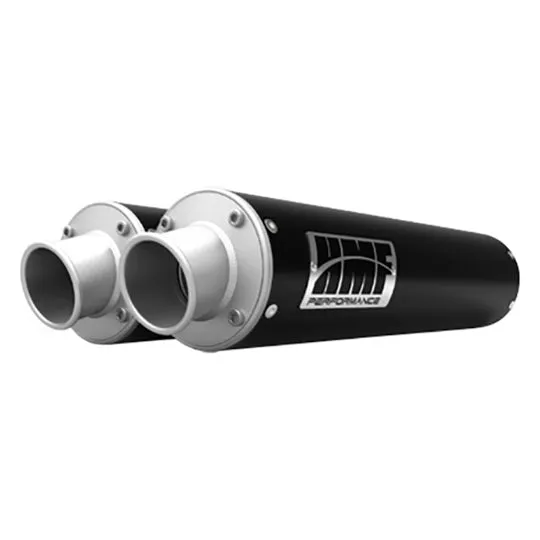 HMF Performance PERFORMANCE Series Slip-on Exhaust Fits Polaris - Center mount