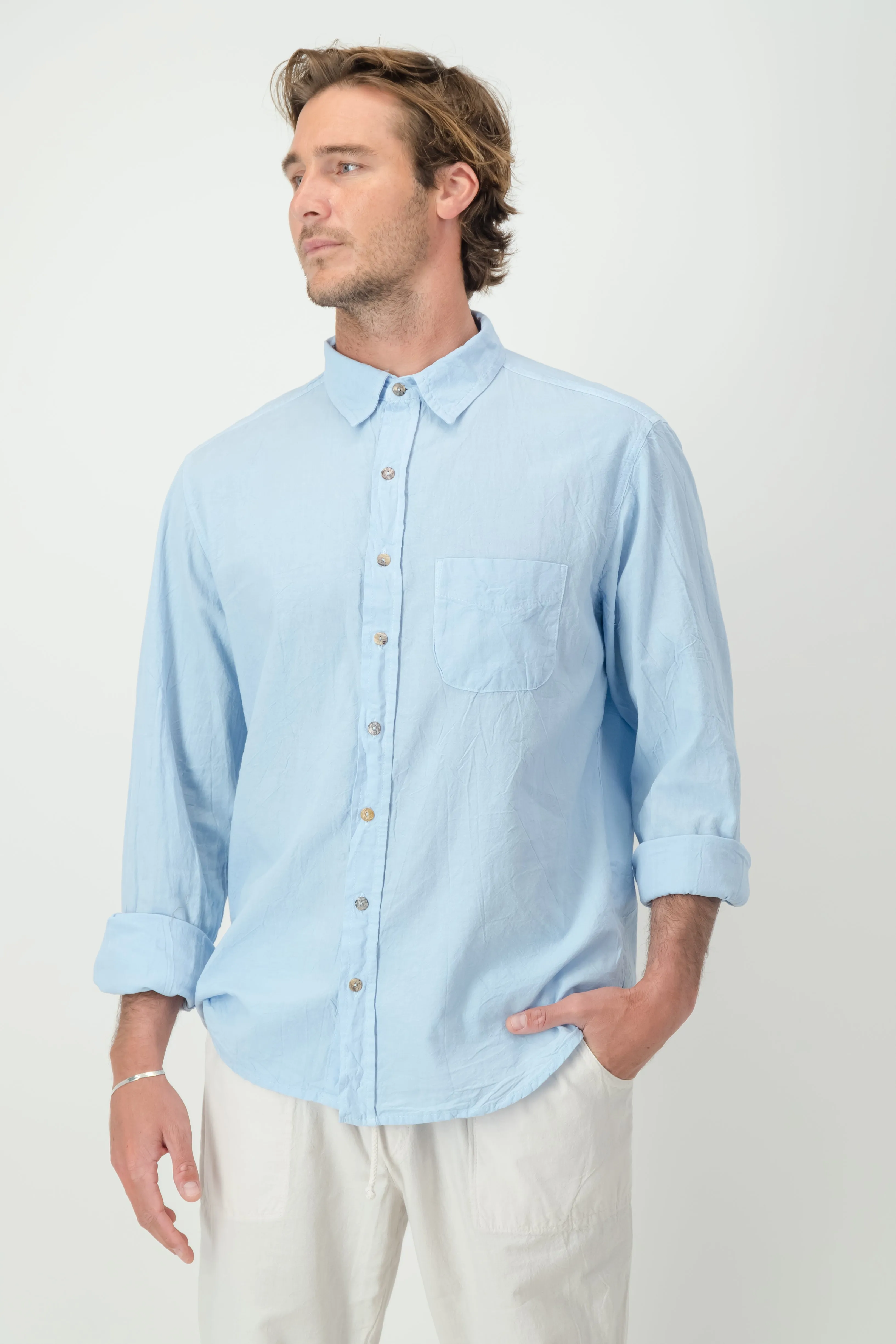 Karl Cotton Collared Shirt