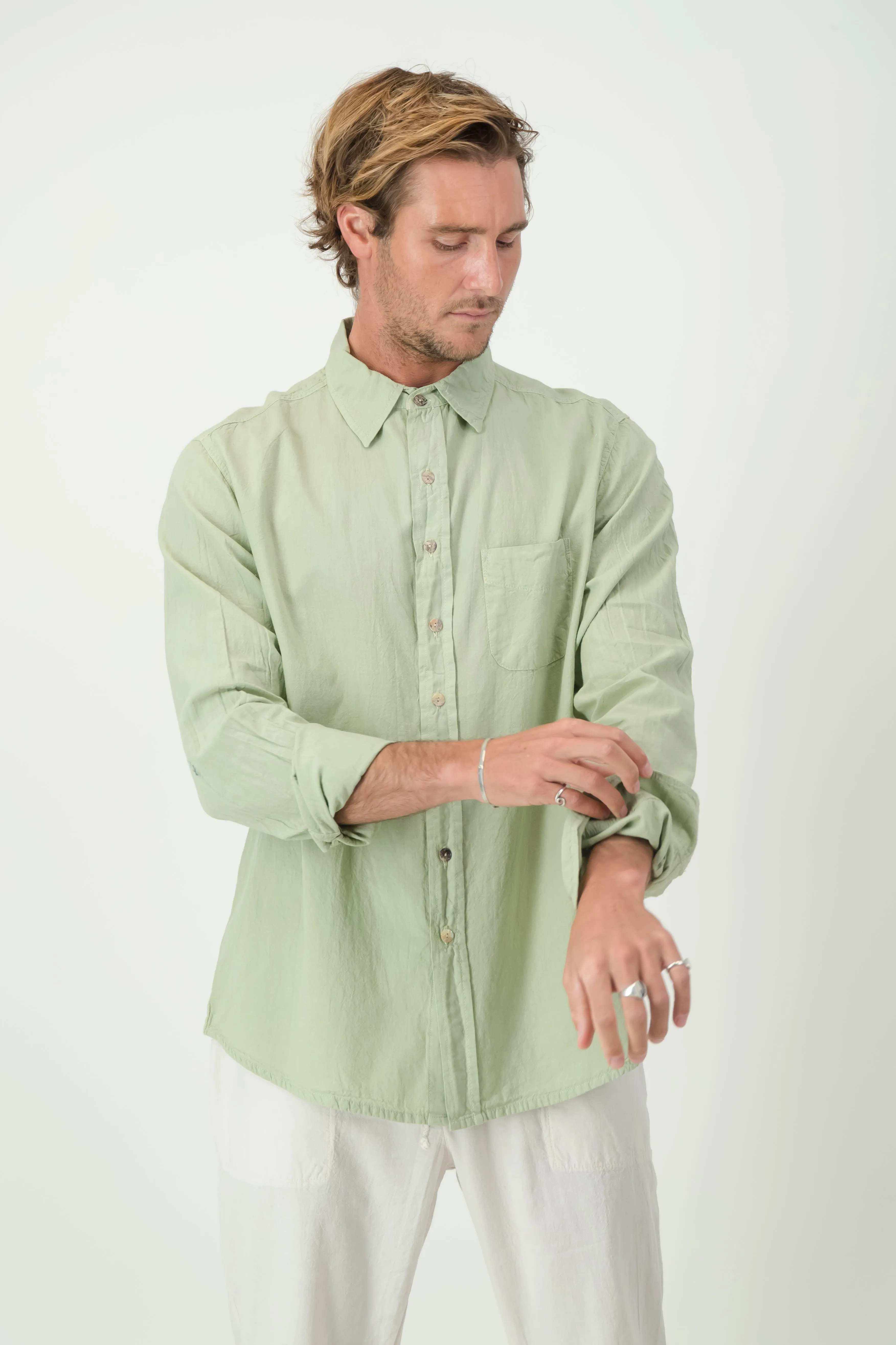 Karl Cotton Collared Shirt