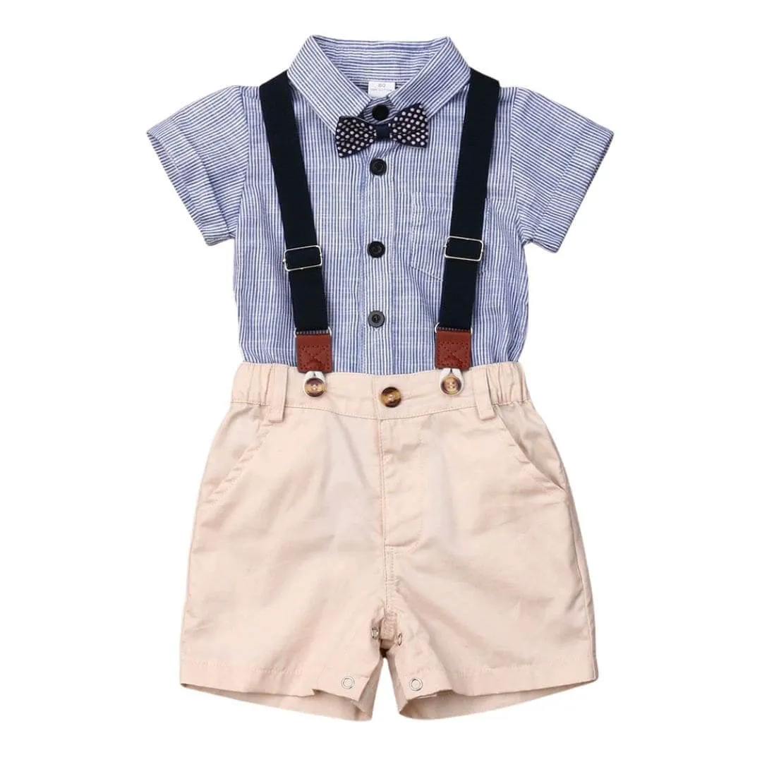 Levi Tie & Suspenders Set