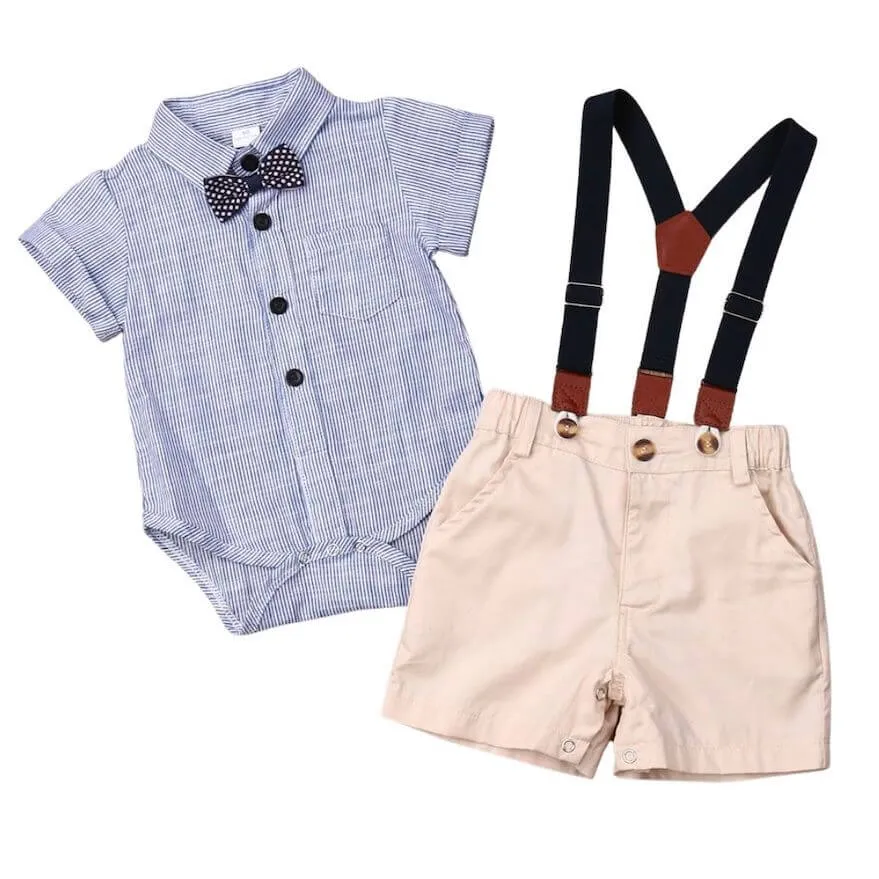 Levi Tie & Suspenders Set