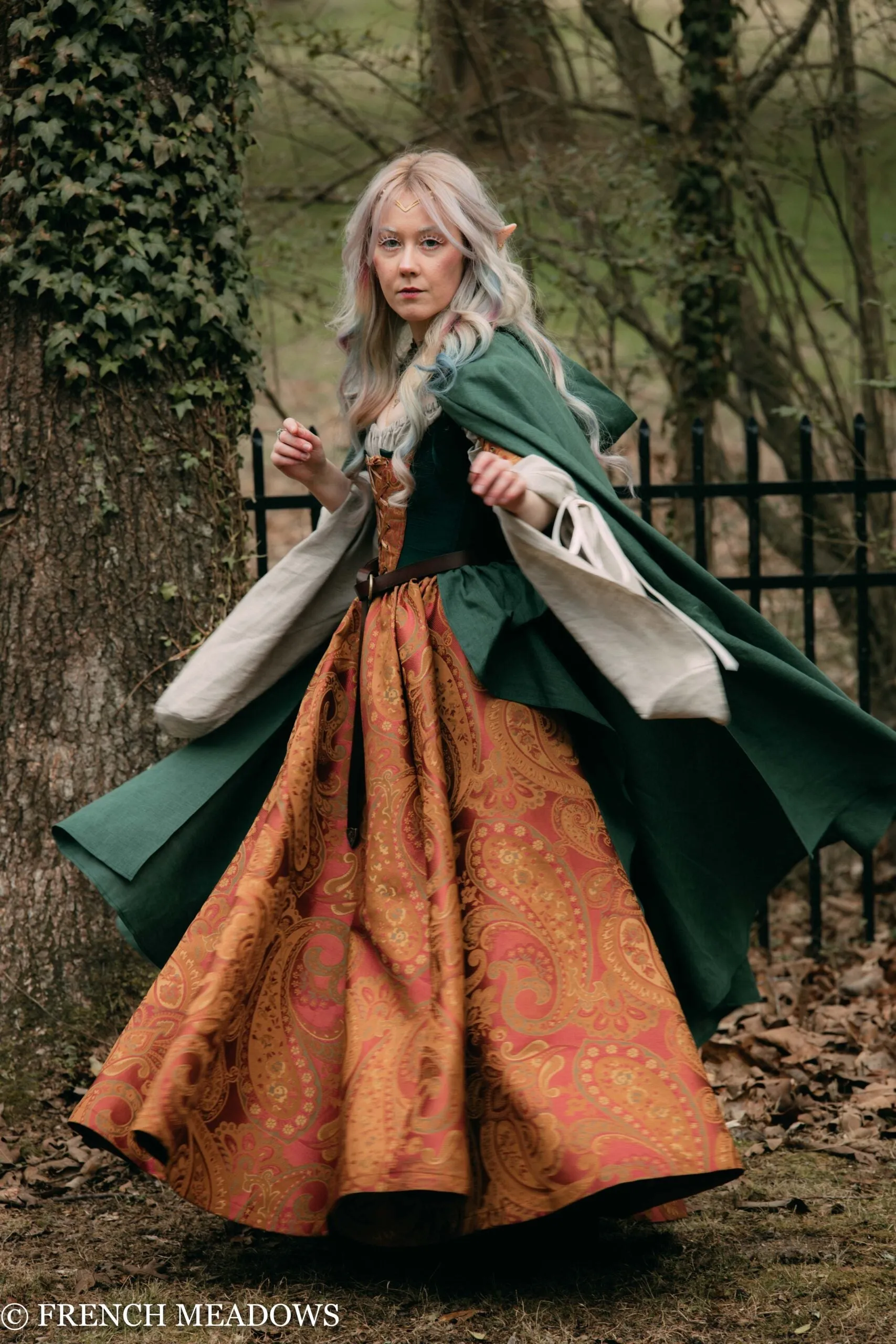 Linen Renaissance Cloak