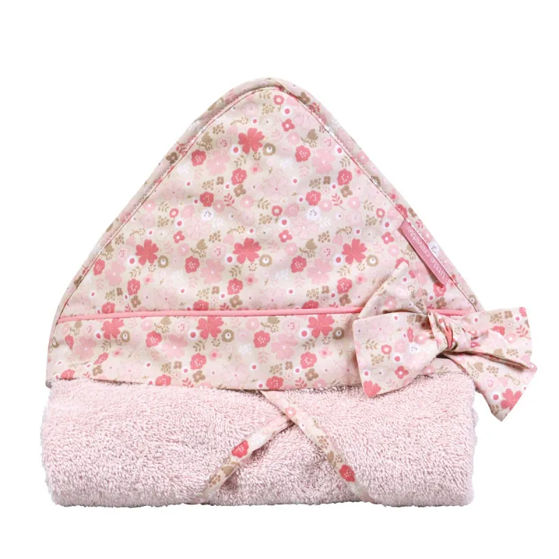 Little Crevette Hooded Towel Mila