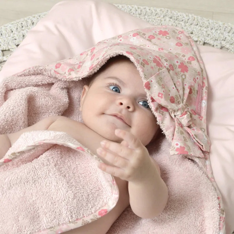 Little Crevette Hooded Towel Mila