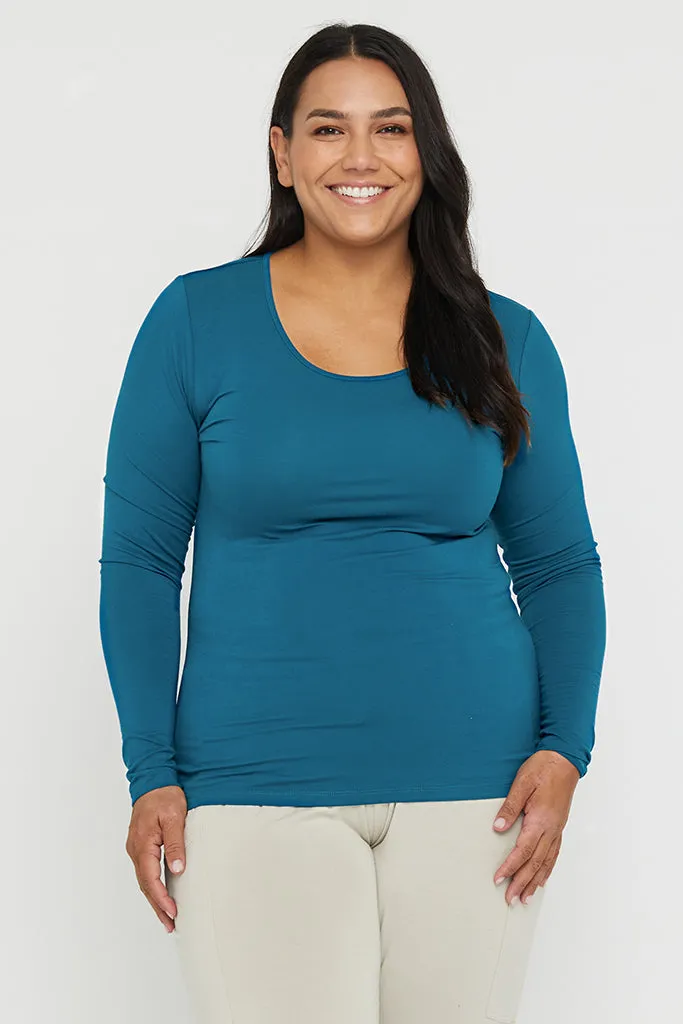 L/S Layering Top - Dark Teal