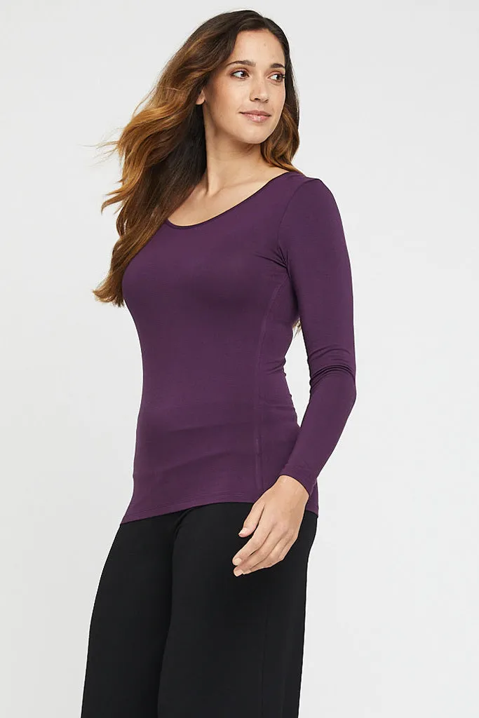 L/S Layering Top - Plum