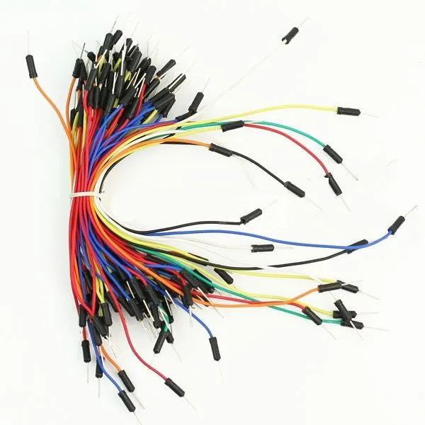 MB-102 830 Tie Points Solderless PCB Breadboard AND 65PCS Jumper Cable Lead