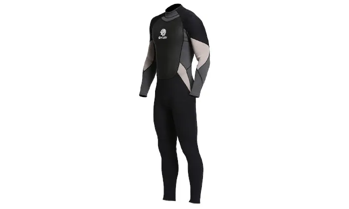 Men's 3mm Back Zip Full Body Wetsuit XL