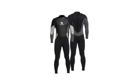 Men's 3mm Back Zip Full Body Wetsuit XL