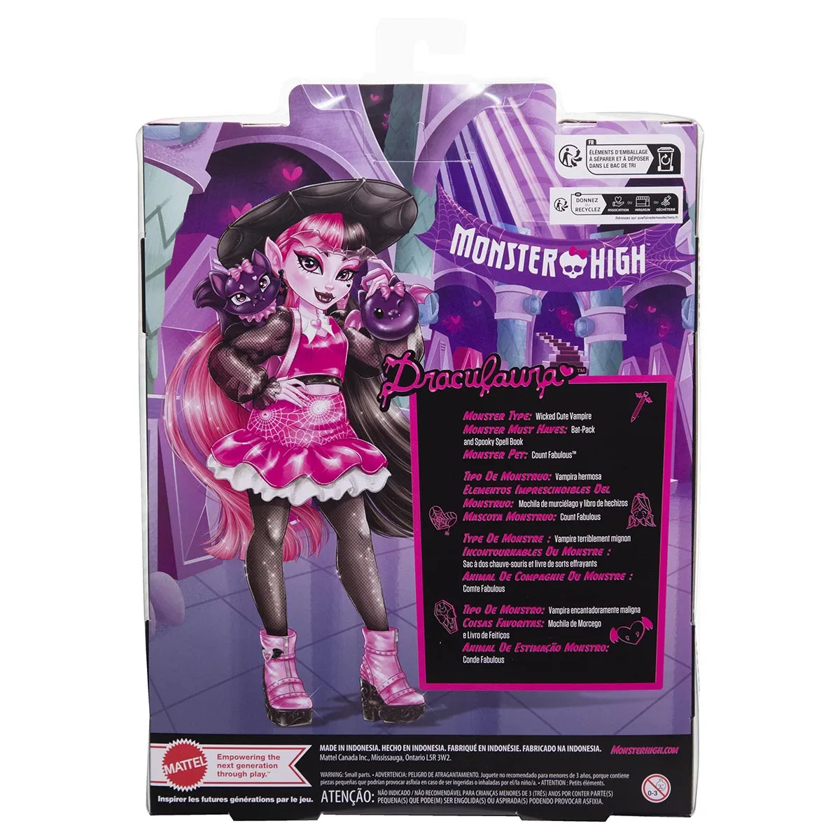 Monster High Draculaura Doll Set