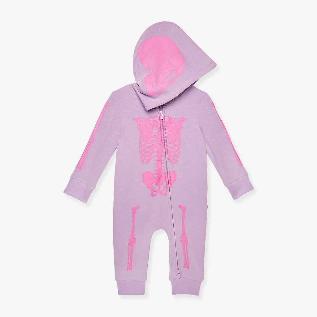 Mrs. Posh Fleece Hooded Romper